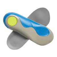 PROFOOT Runners Knee Orthotic Insole Mens 813 Shock Absorbing Insole for Heel Support Stabilization and Foot Position Correction Cushioned Shoe Insole Chondromalacia Support 1 Pair